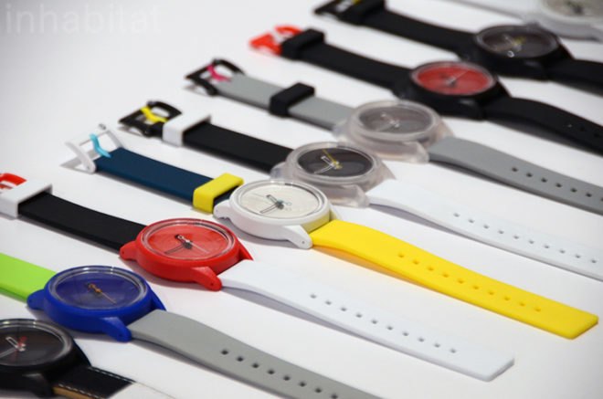 SmileSolar Watchesm Q&Q, solar watch, sight unseen, sight unseen offsite, green design, sustainable design, new york design week, nydw, nycXdesign, green furniture, green interiors, sustainable furniture, eco furniture, eco products, green lighting, energy-efficient lighting, recycled materials, sustainable materials, innovative design