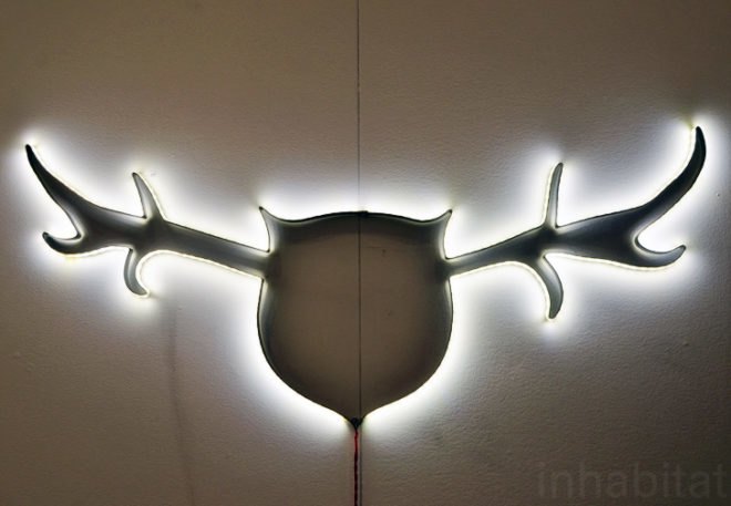 Raw Studio, LED Antler Lamp, icff, international contemporary furniture fair, new york design week, icff 2014, green design, sustainable design, green design events, design show, nydw, new york design week 2013, green interiors, sustainable interiors, green furniture, eco furniture, green products, green lighting, energy-efficient lighting, recycled materials