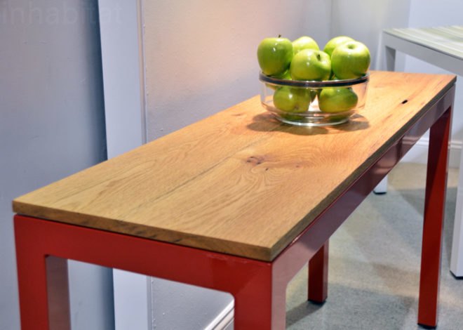 Respondé, FSC Certified Wood, Table, bklyn designs, new york design week, bklyn designs 2014, sustainable design, green design, green furniture, reclaimed wood, sustainable furniture, green interiors, sustainable interiors, green products, eco friendly design, recycled materials, sustainable materials, nydw, new york design week 2014