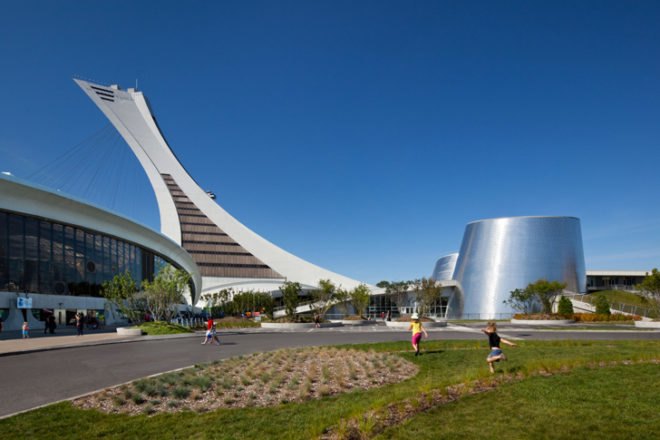Rio Tinto Alcan Planetarium, Montreal Planetarium, Cardin Ramirez Julien, AEdifica planetarium, planetarium architecture, planetarium Canada, sustainable building, reused building materials, recycled building materials, space facility, space observation, Montreal architecture, Canadian architects