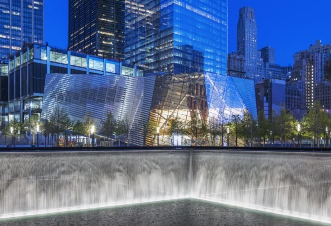9/11, 9/11 Memorial, 9/11 Memorial Museum, world trade center, WTC, world trade center memorial, ground zero memorial, ground zero, ground zero museum, last column, survivor’s stairs, Davis Brody Bond, September 11,