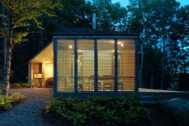 Stealth Cabin, Superkul, ontario, eco cabin, cabin, canada, green cabin, eco retreat