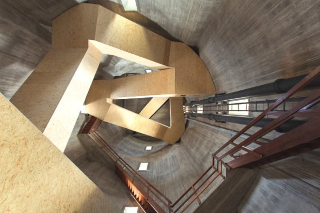 Water tower St Jansklooster, Zecc Architects, water tower, water tower renovation, adaptive reuse, the netherlands, watchtower