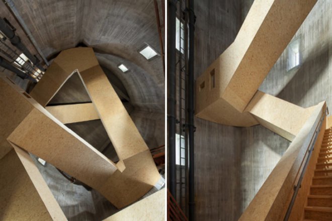 Water tower St Jansklooster, Zecc Architects, water tower, water tower renovation, adaptive reuse, the netherlands, watchtower