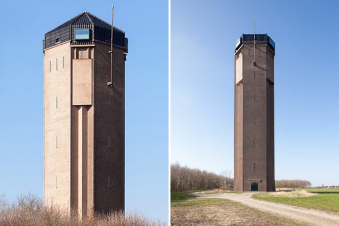 Water tower St Jansklooster, Zecc Architects, water tower, water tower renovation, adaptive reuse, the netherlands, watchtower