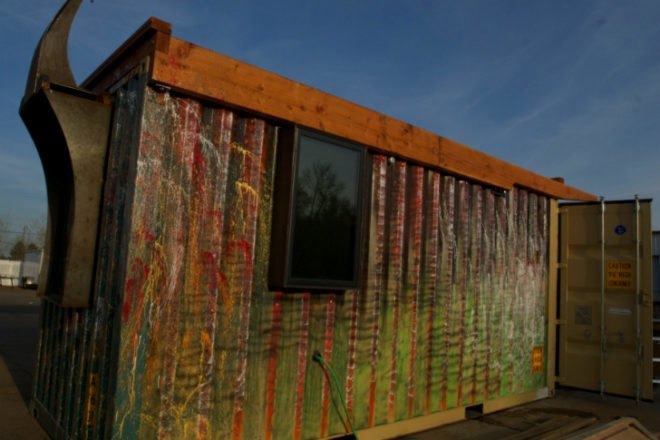 Zulu Queen Container, Rhino Cubed, shipping container, micro home, tiny home, cargotecture