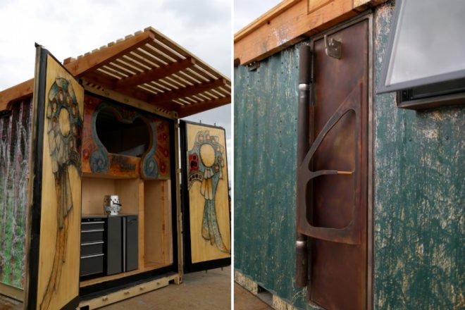 Zulu Queen Container, Rhino Cubed, shipping container, micro home, tiny home, cargotecture