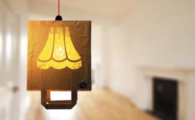 Bagalight range, bagalight collection, new york design week, NYDW, new york design week 2014, ICFF 2014, ICFF, Liqui Design, bagalight, paper bag light, paper bag, paper bag lamp, energy efficient light bulb, a rated energy saving bulb