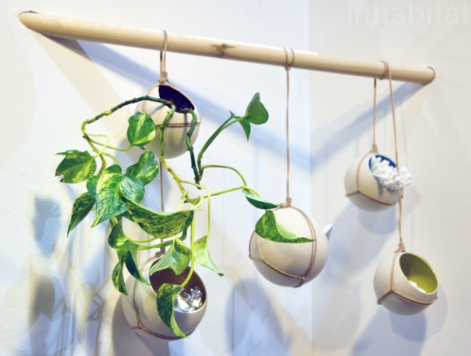 Elkamii, Porcelain Planters, bklyn designs, new york design week, bklyn designs 2014, sustainable design, green design, green furniture, reclaimed wood, sustainable furniture, green interiors, sustainable interiors, green products, eco friendly design, recycled materials, sustainable materials, nydw, new york design week 2014