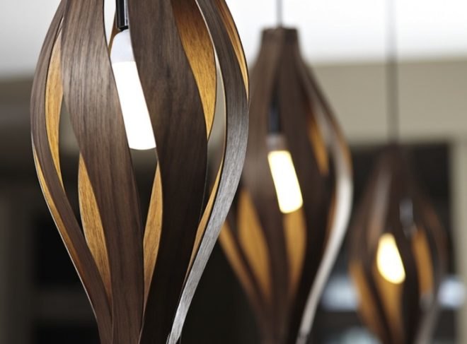 Nature inspired lamps, flora inspired lamps, eco friendly wood, fsc certified wood, Macmaster furniture, Macmaster design, alex Macmaster, icff 2014, pendant flower lamp, lotus lamp