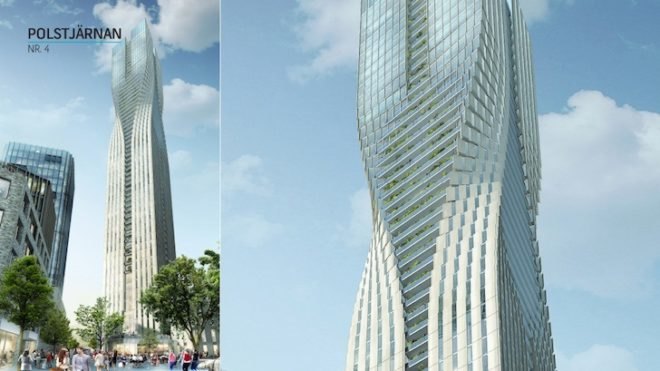 Wingårdhs Arkitektkontor, Manuelle Gautrand Architects, Ian Simpson Architects, Zaha Hadid Architects, SOM, Ola Serneke, Scandinavia, skyscraper, Gothenburg, SERNEKE, architecture competition