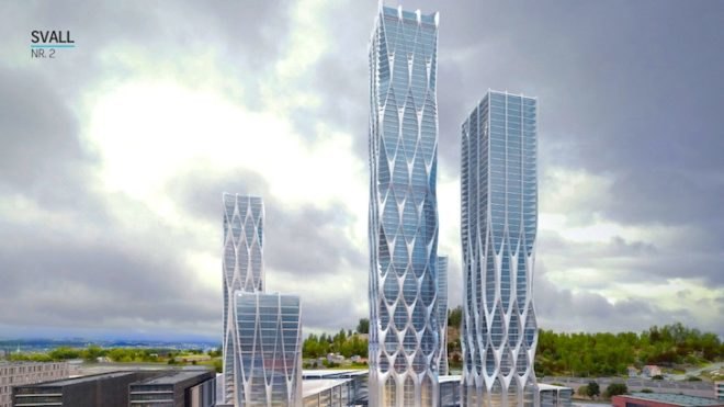 Wingårdhs Arkitektkontor, Manuelle Gautrand Architects, Ian Simpson Architects, Zaha Hadid Architects, SOM, Ola Serneke, Scandinavia, skyscraper, Gothenburg, SERNEKE, architecture competition