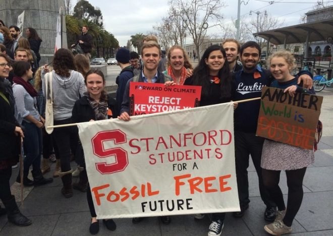 Stanford, coal, divestment, Fossil Free, climate change, global warming, clean energy