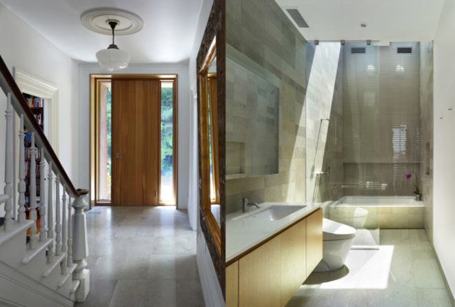 Mineral springs, Toronto, Niagra Falls, Residence, Addition, sustainable, low VOC, geothermal, radiant flooring, Superkül inc, Ontario, Canada,