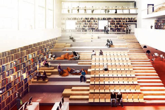 3XN, Architecture, Mälardalen University (MDH), new university building, Daylighting, social interaction, sweden, Green renovation, competition winner