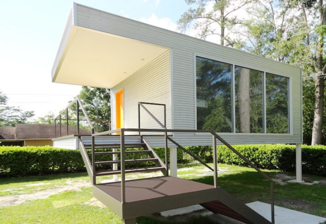 ASUL prefab homes, ASUL modular housing, modular housing, prefab housing, Savannah Think Tank, CSCP Consult, modular construction systems, steel frame home, flood zone FEMA, modular architecture, home office design