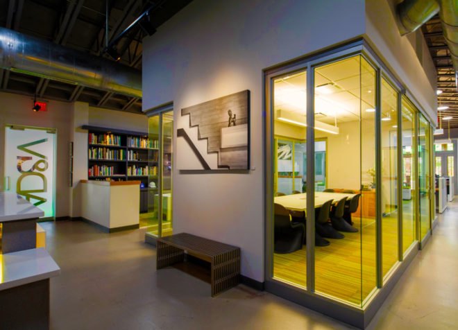 alvarez diaz villalon, San Juan, Puerto Rico, LEED Platinum, office building architecture firm, interior design, latin america, solatube