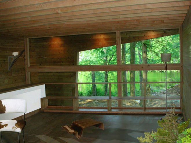 green design, eco design, sustainable design, Archi-Tectonics, prefab housing, mini me guest house, Carmel, upstate new york