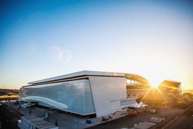 Brazil, World Cup, Sao Paulo, Brasil, FIFA, Jerome Valcke, Arena Corinthians, sport, soccer, football, stadiums, protests, World Cup stadiums not finished