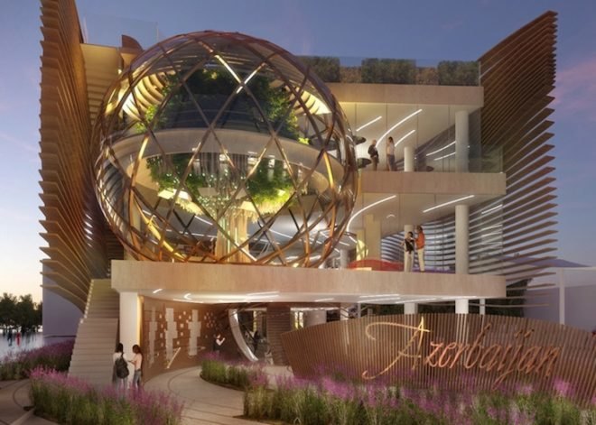 azerbaijan, azerbaijan pavilion, milan expo, world expo, milan expo 2015, azerbaijan milan expo, 2015 world expo, energy consumption, timber slats, recyclable materials,