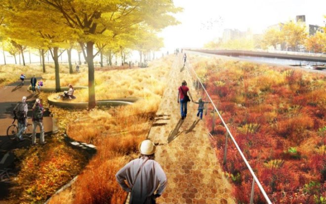 green design, eco design, sustainable design, storm protection Manhattan, Mayor deblasio, BIG architects, BIG u