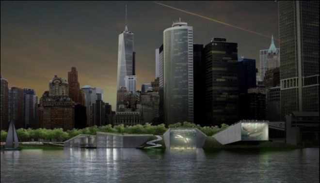 green design, eco design, sustainable design, storm protection Manhattan, Mayor deblasio, BIG architects, BIG u