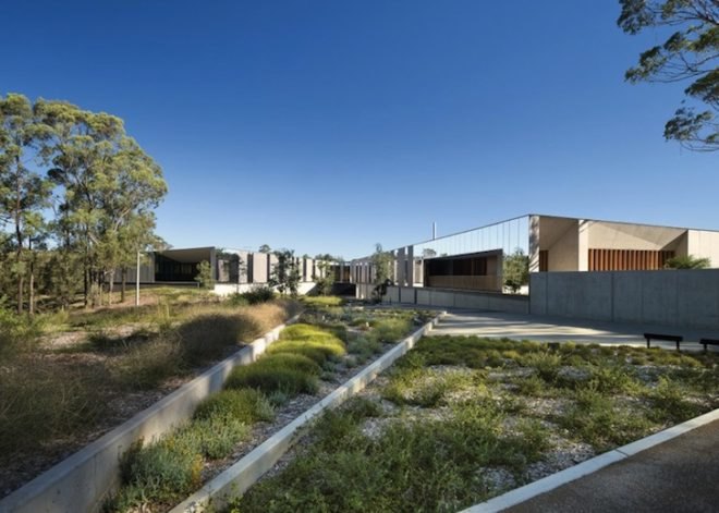 BVN Donovan Hill, Australian PlantBank, Australian seeds, Australian native plants, native plants, plantbank, Australian royal botanic gardens, passive design, Cumberland plain forest, plant nursery, native seeds, gas boosted solar hot water, thermal labyrinth, cross ventilation