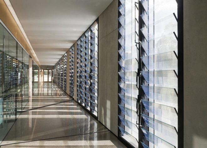 BVN Donovan Hill, Australian PlantBank, Australian seeds, Australian native plants, native plants, plantbank, Australian royal botanic gardens, passive design, Cumberland plain forest, plant nursery, native seeds, gas boosted solar hot water, thermal labyrinth, cross ventilation
