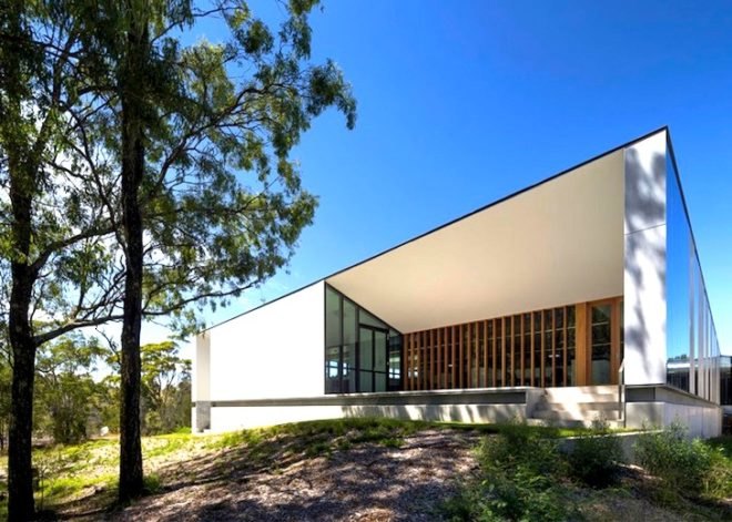 BVN Donovan Hill, Australian PlantBank, Australian seeds, Australian native plants, native plants, plantbank, Australian royal botanic gardens, passive design, Cumberland plain forest, plant nursery, native seeds, gas boosted solar hot water, thermal labyrinth, cross ventilation