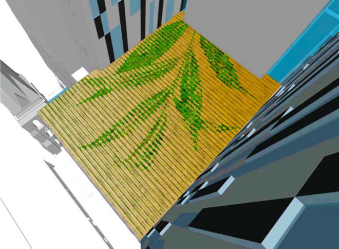 Cannon Design, NIPPaysage, Montreal CHUM hospital, green roof building, LEED Silver hospital, ecological design, large scale green project, medicinal herb roof, energy conservation