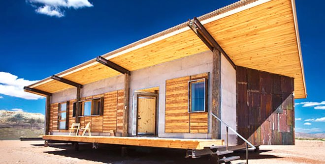 rammed earth, clay, passive design, solar water heater, solar panels, southern exposure, solar gain, glazing, Design Build Bluff, Utah, Navajo, Suzie Whitehorse, natural cooling, natural ventilation