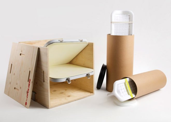 Fragile by Mireia Gordi Vila, Royal College of Art Graduate Show 2014, reusable packaging, recycled packaging, online shopping, fragile packaging, eco-friendly logistics