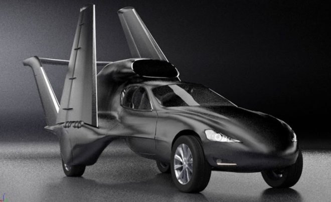Greg Brown, Dave Fawcett, GF7, flying car, Terrafugia Transistion, flying electric car, jet-powered car, green car, green transportation, airplane, Skylys