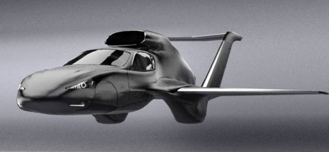 Greg Brown, Dave Fawcett, GF7, flying car, Terrafugia Transistion, flying electric car, jet-powered car, green car, green transportation, airplane, Skylys