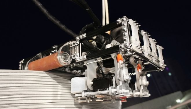 Minibuilders, 3d printing, institute for advanced architecture of catalonia, 3d printers, 3d printed buildings, 3d printed foundation, foundation robot, grip robot, vacuum robot, mobile 3d printing robots, 3d printing robots, 3d printed architecture