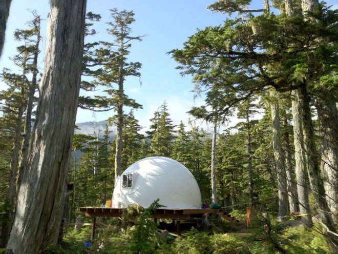 green design, eco design, sustainable design, Intershelter, homeless shelter solutions, pop up dome, prefab dome