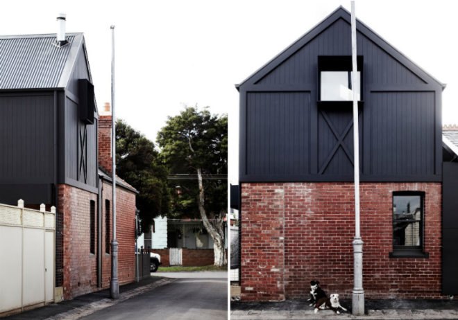 Kerferd Residence, kerferd place, Whiting Architects, melbourne, melbourne addition, reclaimed materials, daylighting
