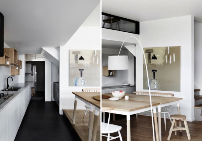 Kerferd Residence, kerferd place, Whiting Architects, melbourne, melbourne addition, reclaimed materials, daylighting