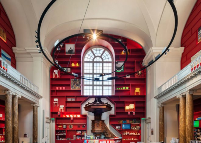 green design, eco design, sustainable design, adaptive reuse, MVRDV, Stedelijk Museum Schiedam, converted chapel