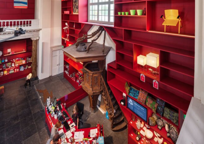 green design, eco design, sustainable design, adaptive reuse, MVRDV, Stedelijk Museum Schiedam, converted chapel