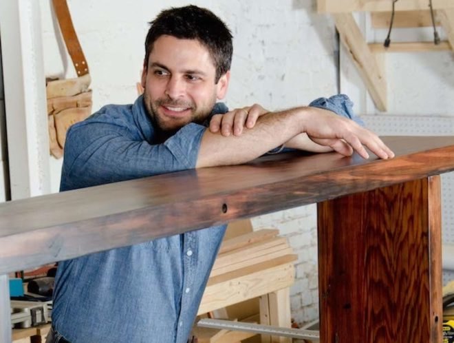 mark jupiter, shake shack, dumbo, reclaimed materials, custom made furniture, dumbo furniture, heart pine, mark jumpier furniture, mark jupiter shake shack, shack shack dumbo, reclaimed wood, reclaimed wood furnishings, handmade furniture, woodworking, jane's carousel, barclays center
