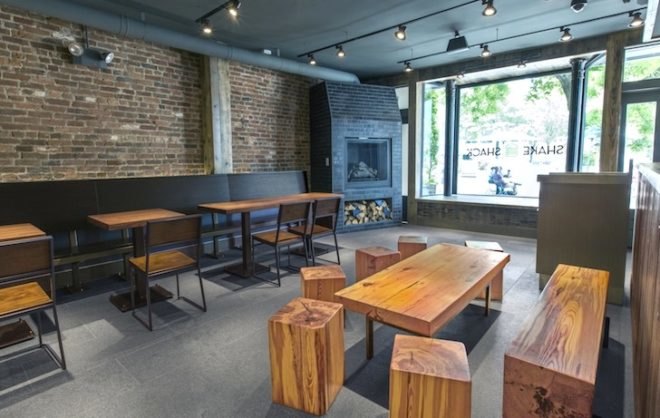 mark jupiter, shake shack, dumbo, reclaimed materials, custom made furniture, dumbo furniture, heart pine, mark jumpier furniture, mark jupiter shake shack, shack shack dumbo, reclaimed wood, reclaimed wood furnishings, handmade furniture, woodworking, jane's carousel, barclays center