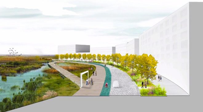 New Meadowlands, Rebuild By Design, MIT Meadowlands, Superstorm Sandy, Sandy devastation, protection against floods, New Jersey floods, New Jersey flood protection, New Jersey wetlands, Hurricane Sandy, hurricane protection NYC