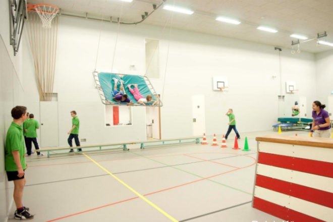 Spordtgebouw, NL Architects, sports center, gymnasium, climbing gym, leerpark, dordtrecht, the netherlands