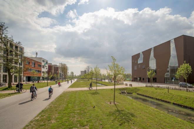 Spordtgebouw, NL Architects, sports center, gymnasium, climbing gym, leerpark, dordtrecht, the netherlands