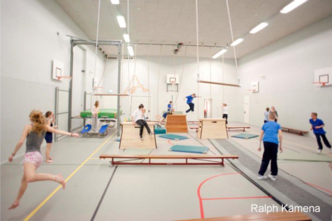 Spordtgebouw, NL Architects, sports center, gymnasium, climbing gym, leerpark, dordtrecht, the netherlands