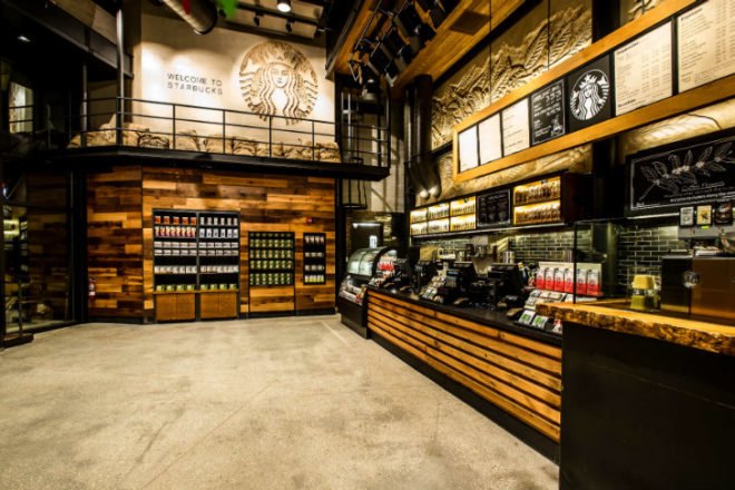 Starbucks at Disney World Orlando, starbucks, disney world, leed certified starbucks, eco coffee shop, coffee shop, david daniels