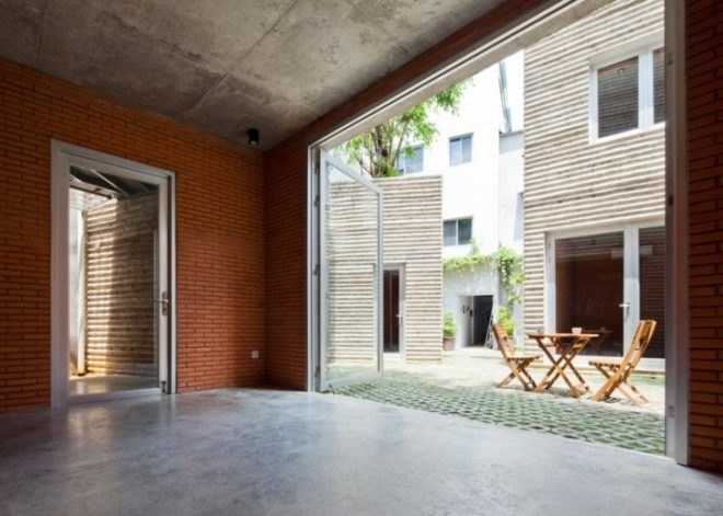 Vo Trong Nghia Architects, House for Trees, AR House 2014 awards, Vietnam House, Ho Chi Minh City, architecture, architecture in vietnam, tree houses, rooftop trees,