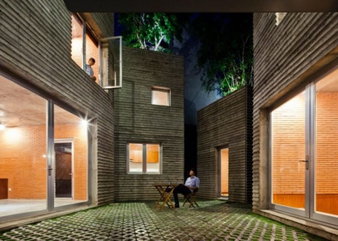 Vo Trong Nghia Architects, House for Trees, AR House 2014 awards, Vietnam House, Ho Chi Minh City, architecture, architecture in vietnam, tree houses, rooftop trees,