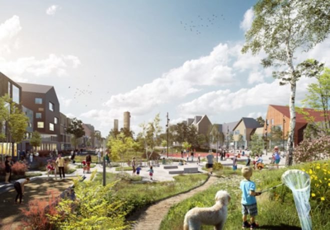White Arkitekter, Kiruna 4-Ever plan, Kiruna, Sweden, architecture, urban planning, city masterplan, Kiruna relocation, iron ore mining, Venice Architecture Biennale, Henning Larsen Architects